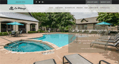 Desktop Screenshot of lamirageapt.net